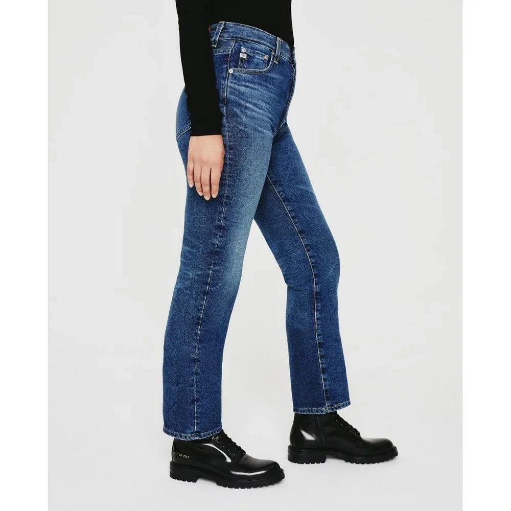 NWT AG Alexxis High Rise Vintage Slim Jean in 14 Years Mentor 26